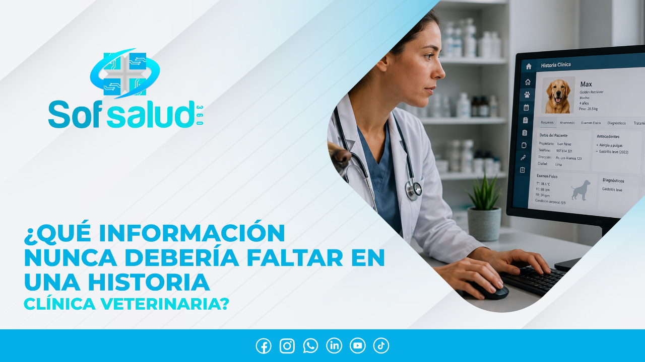 ¿Qué información nunca debería faltar en una historia clínica veterinaria?